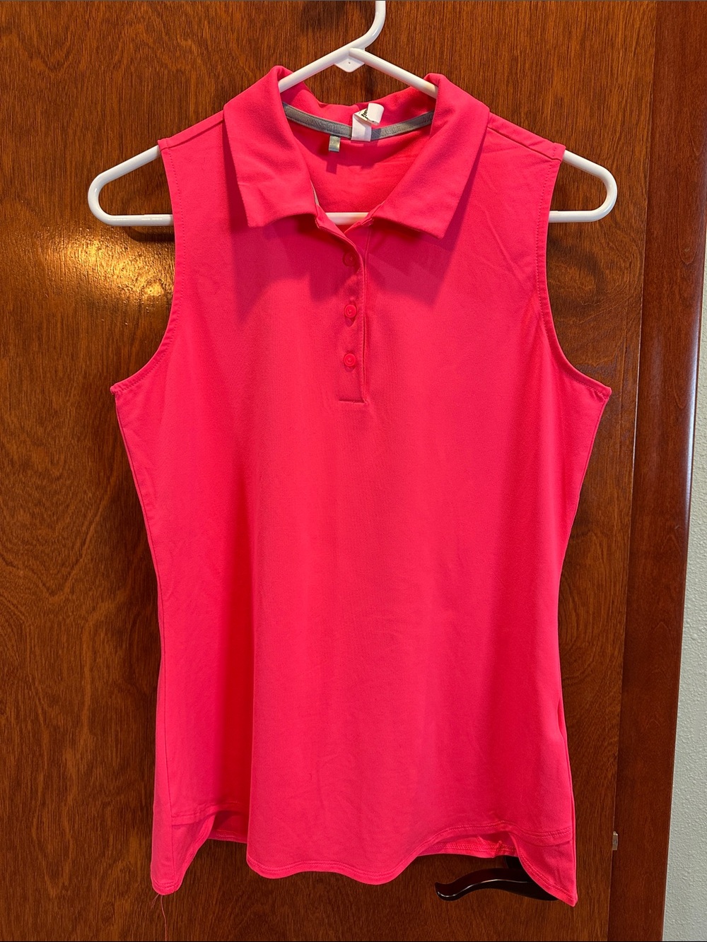 Under Armour Hot Pink Sleeveless Polo